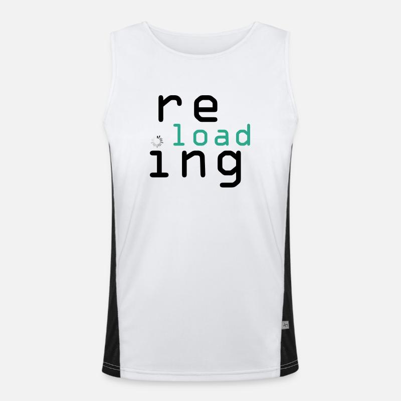 Neuladen Funktionelles Kontrast-Tank Top für Männer 