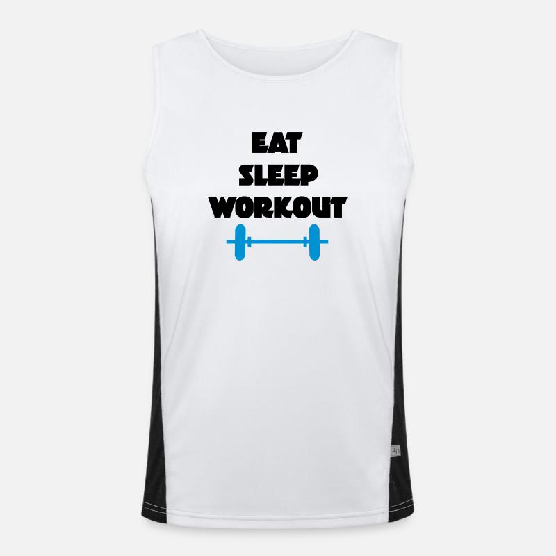 workout Funktionelles Kontrast-Tank Top für Männer 