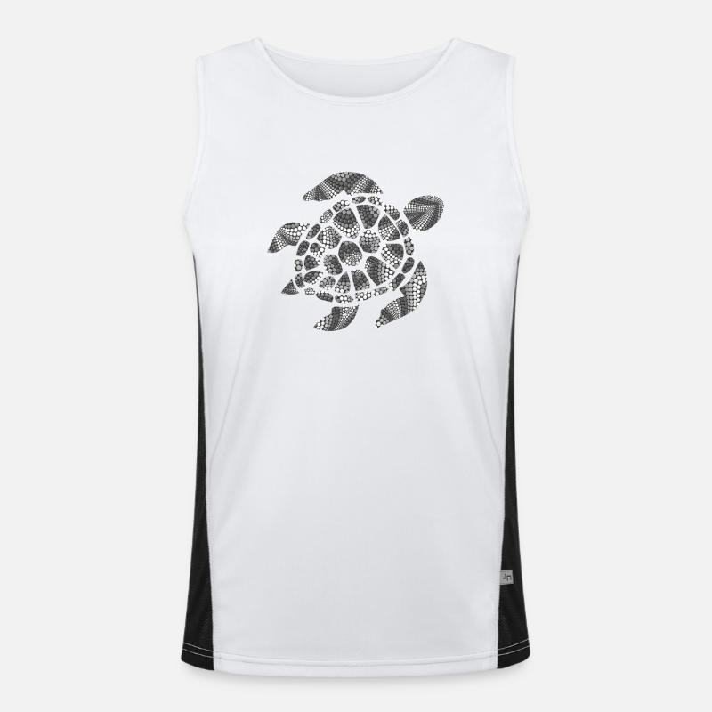 australian aboriginal art Men's Functional Contrast Tank Top 