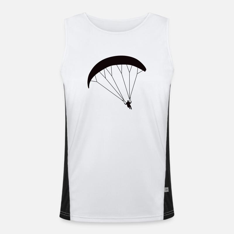 Parapente Siluette Débardeur respirant contrasté Homme 