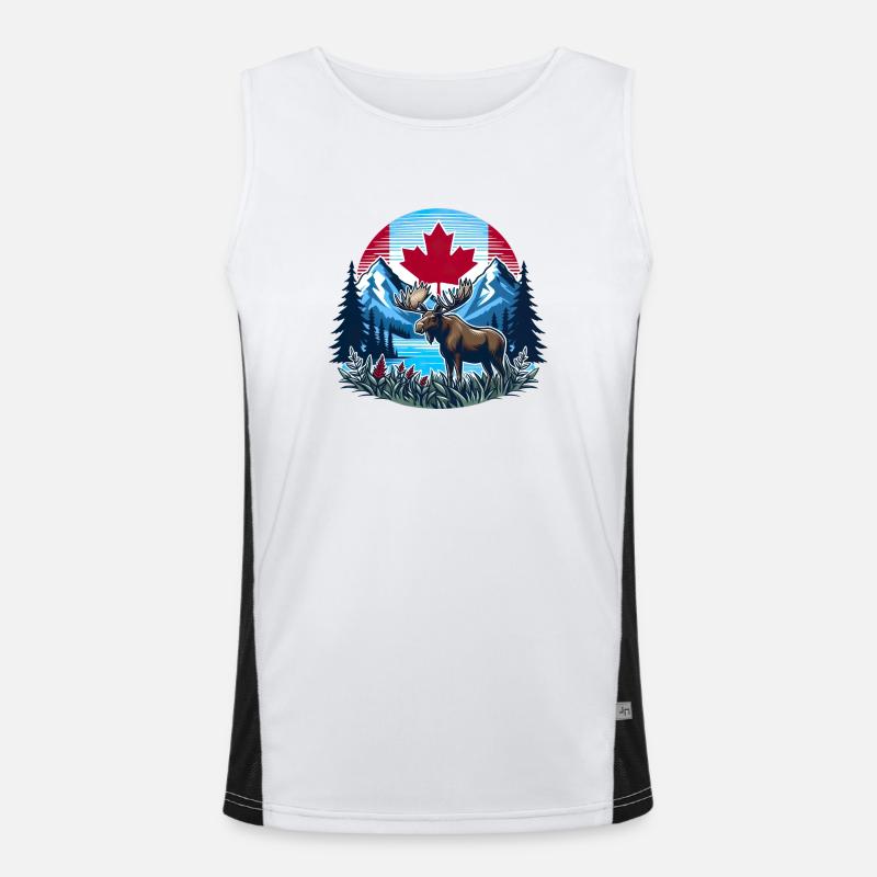 Canada 24 Débardeur respirant contrasté Homme 