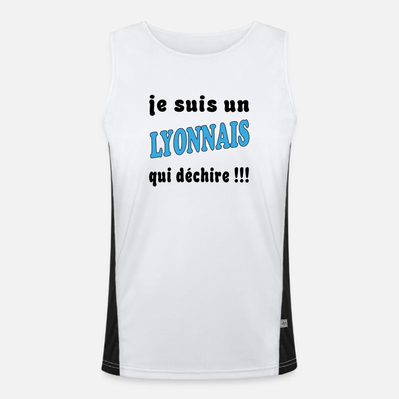 LYON Men's Functional Contrast Tank Top 