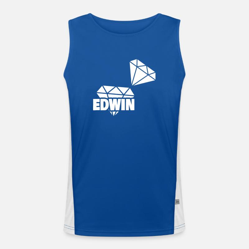 Edwin Funktionelles Kontrast-Tank Top für Männer 