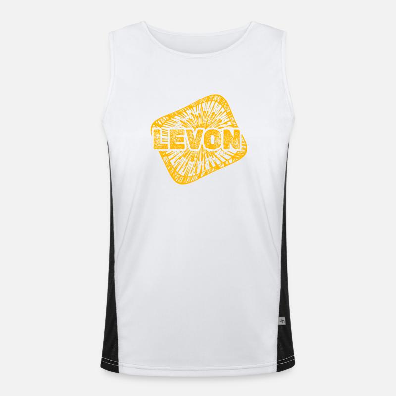 Sternenstaub Levon Funktionelles Kontrast-Tank Top für Männer 