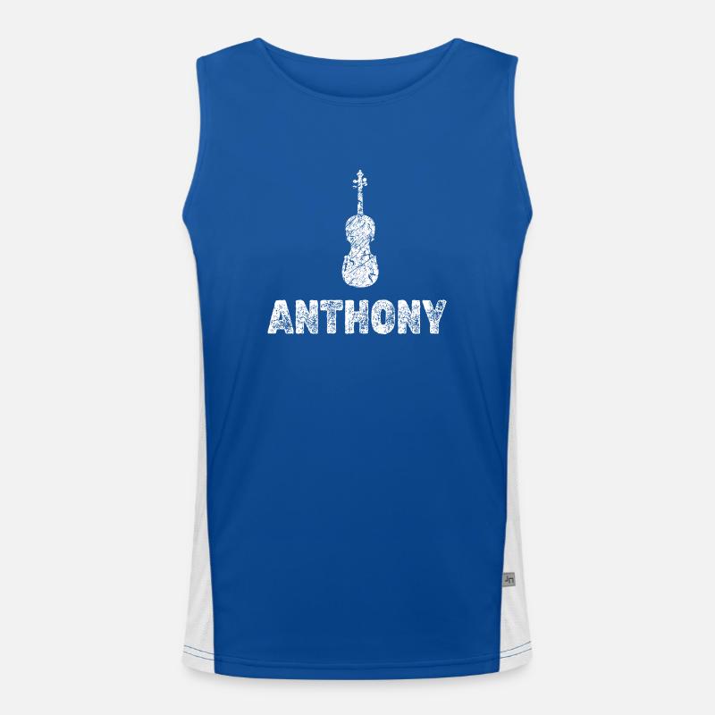 Viola Anthony Men's Functional Contrast Tank Top 