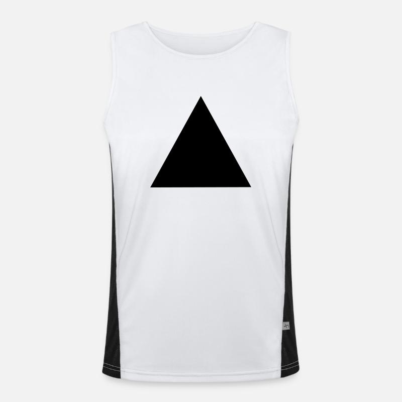 Triangle Débardeur respirant contrasté Homme 