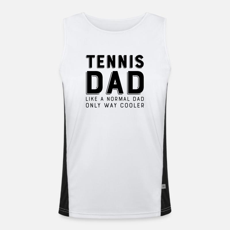 tennis Men's Functional Contrast Tank Top 