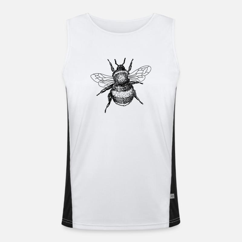Abeille Débardeur respirant contrasté Homme 
