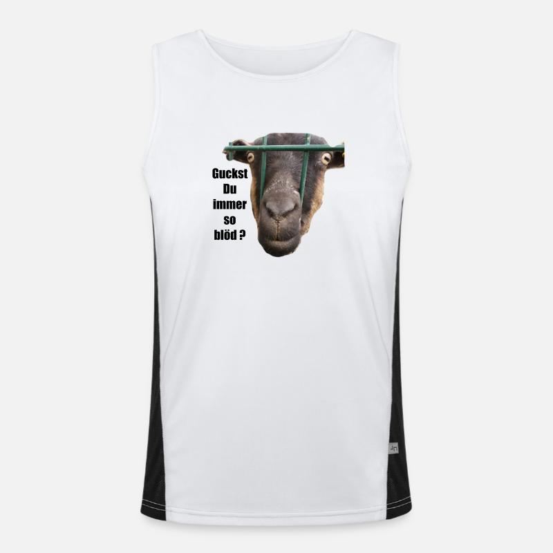 FunDesign Funktionelles Kontrast-Tank Top für Männer 
