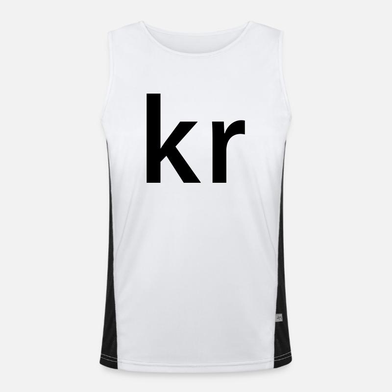 NEIN Funktionelles Kontrast-Tank Top für Männer 