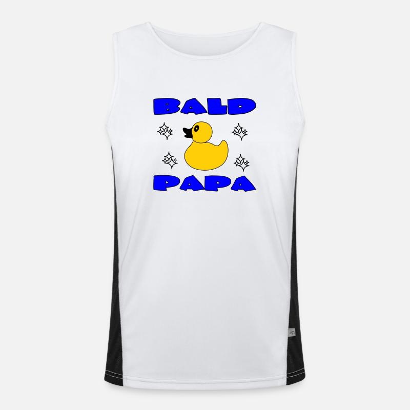 BALD PAPA Débardeur respirant contrasté Homme 