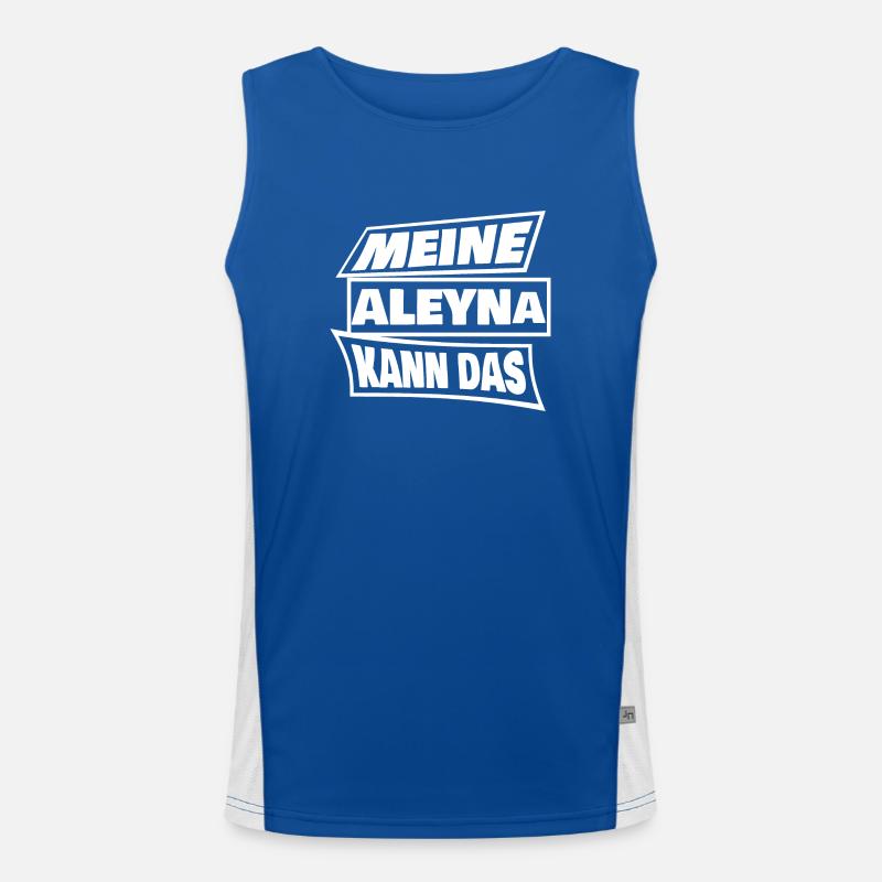 Aleyna Men's Functional Contrast Tank Top 