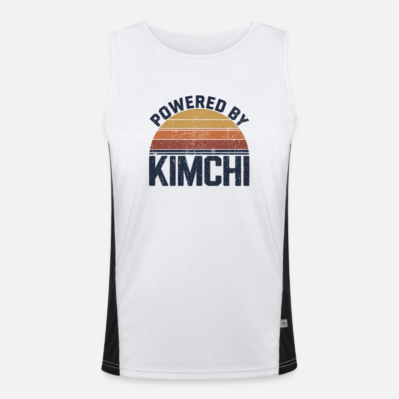 Kimchi – Votre source secrète d’énergie Débardeur respirant contrasté Homme 