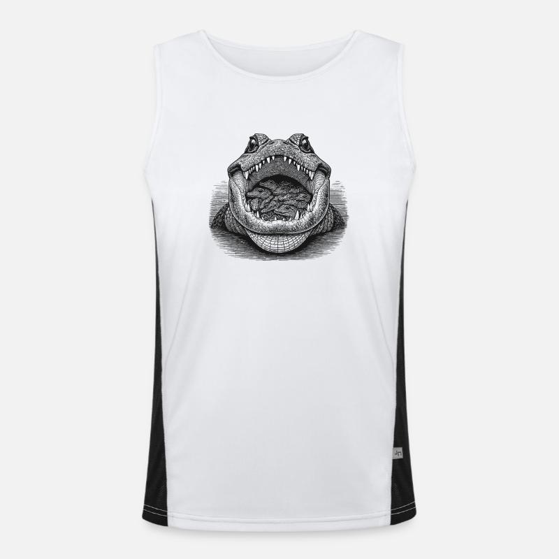 Crocodile Men's Functional Contrast Tank Top 