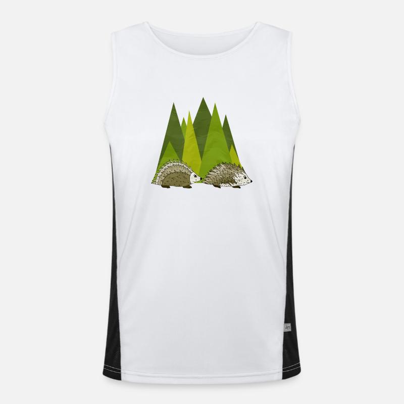 Hedgehogs Men's Functional Contrast Tank Top 