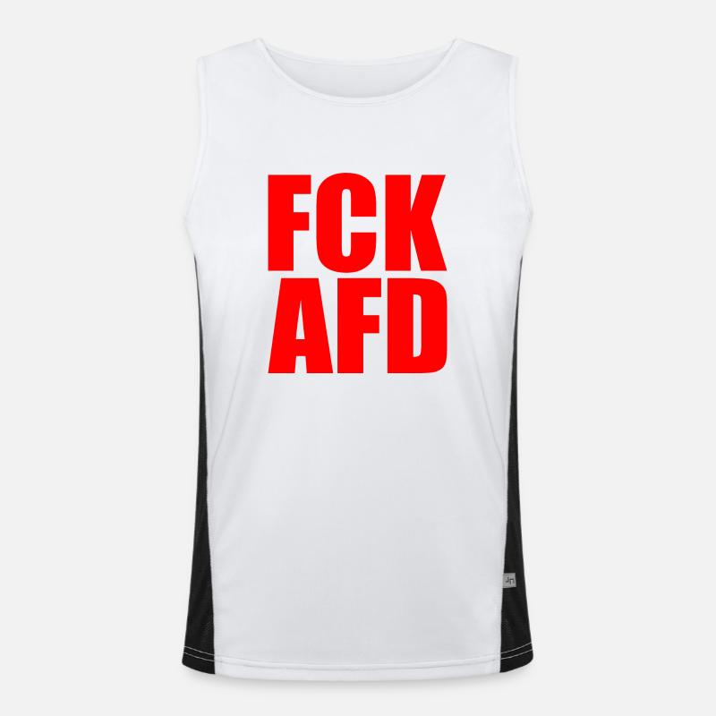 Fck afd Men's Functional Contrast Tank Top 