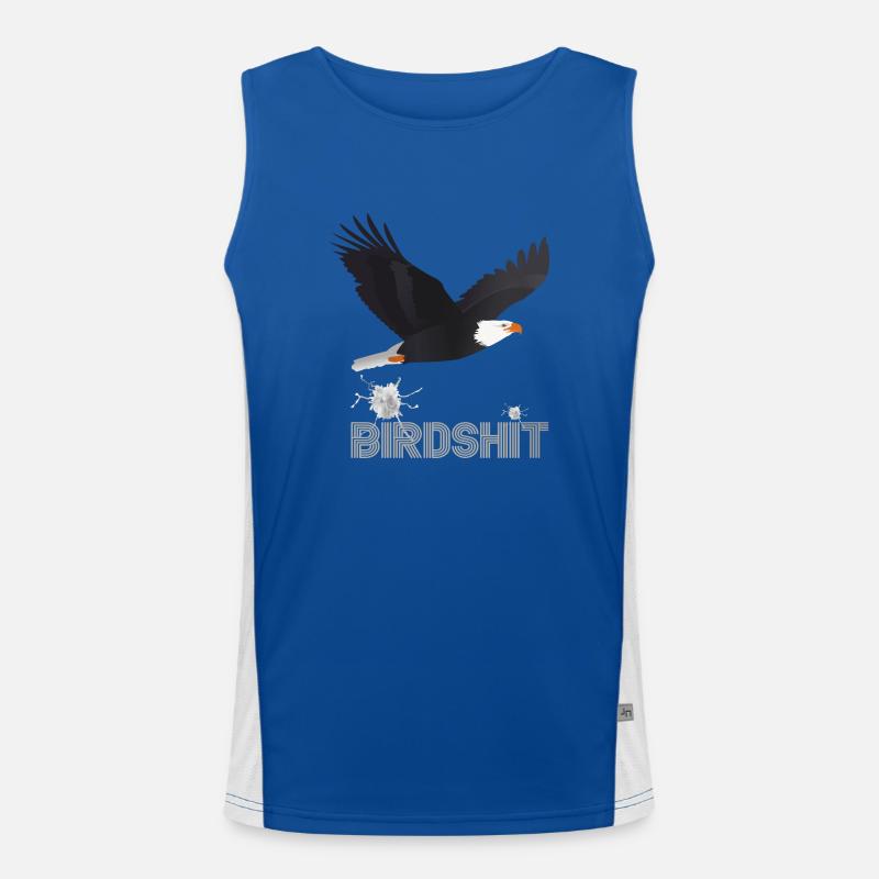 BIRDSHIT EAGLE - COULEUR Débardeur respirant contrasté Homme 