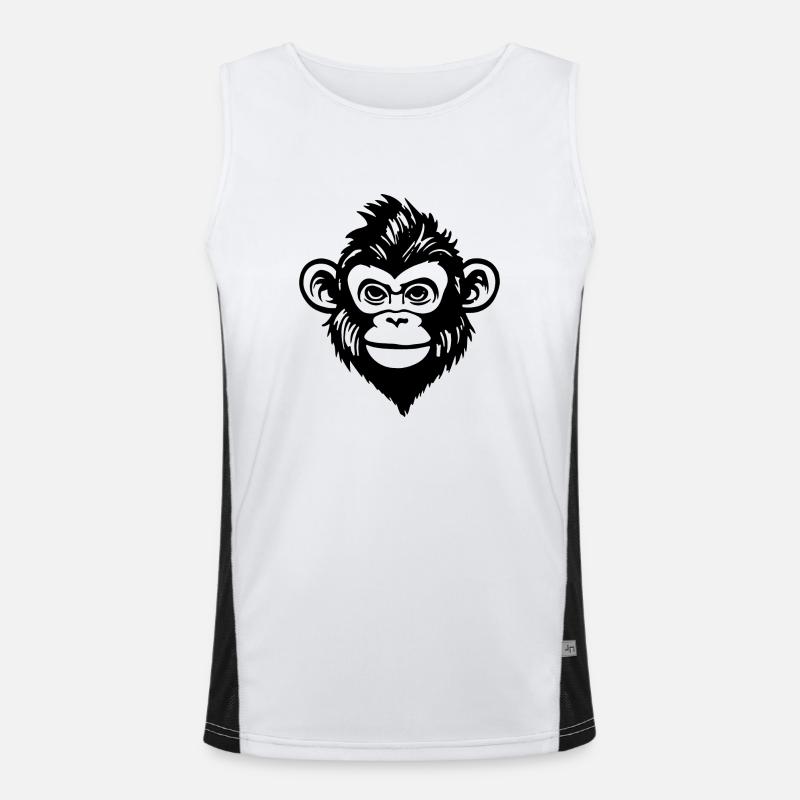 Monkey Men's Functional Contrast Tank Top 