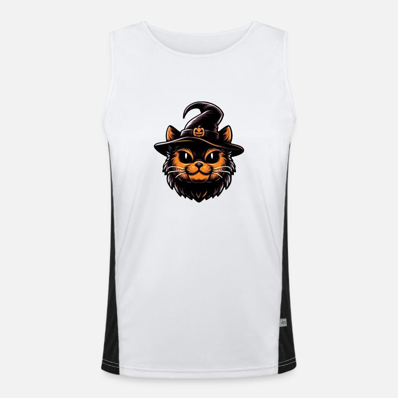 Minou effrayant Débardeur respirant contrasté Homme 