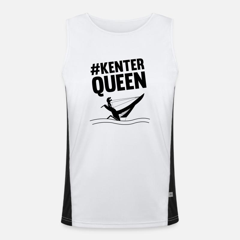 Kenter Queen II Funktionelles Kontrast-Tank Top für Männer 
