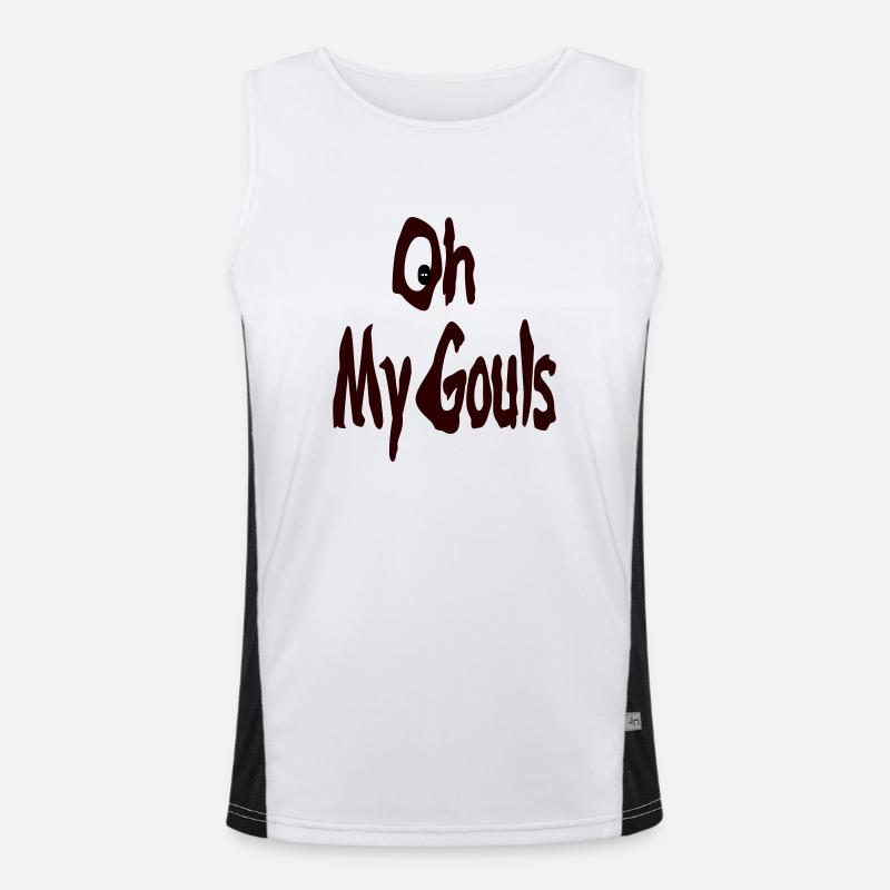 Oh My Ghouls Men's Functional Contrast Tank Top 