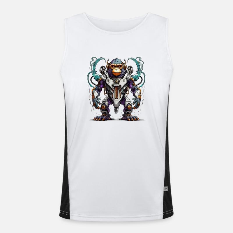 Cyber Monkey Men's Functional Contrast Tank Top 