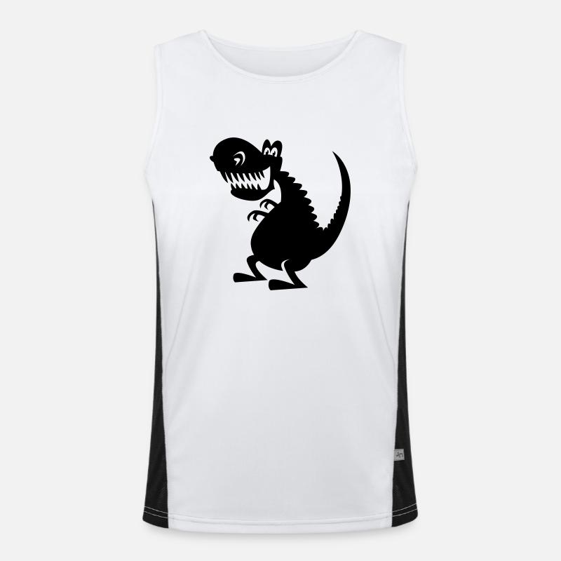 T-rex2 Funktionelles Kontrast-Tank Top für Männer 