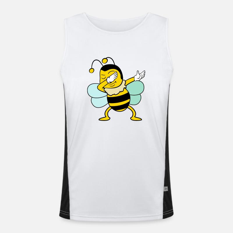 Dabbing Dab Bee Débardeur respirant contrasté Homme 