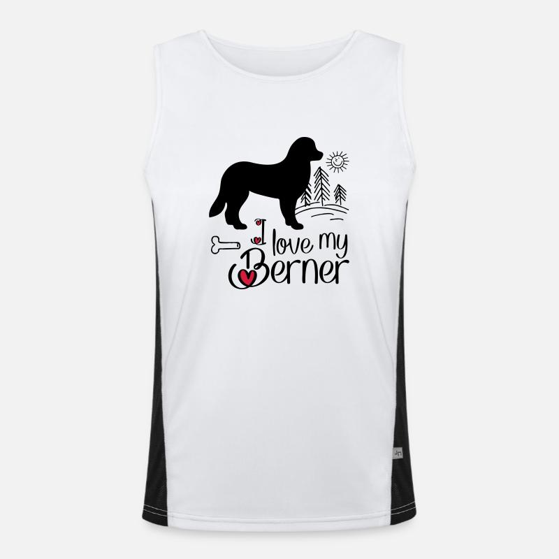 Bernese Men's Functional Contrast Tank Top 