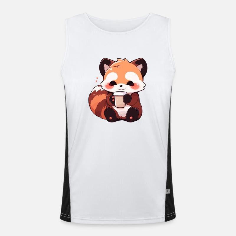 Petit panda Débardeur respirant contrasté Homme 