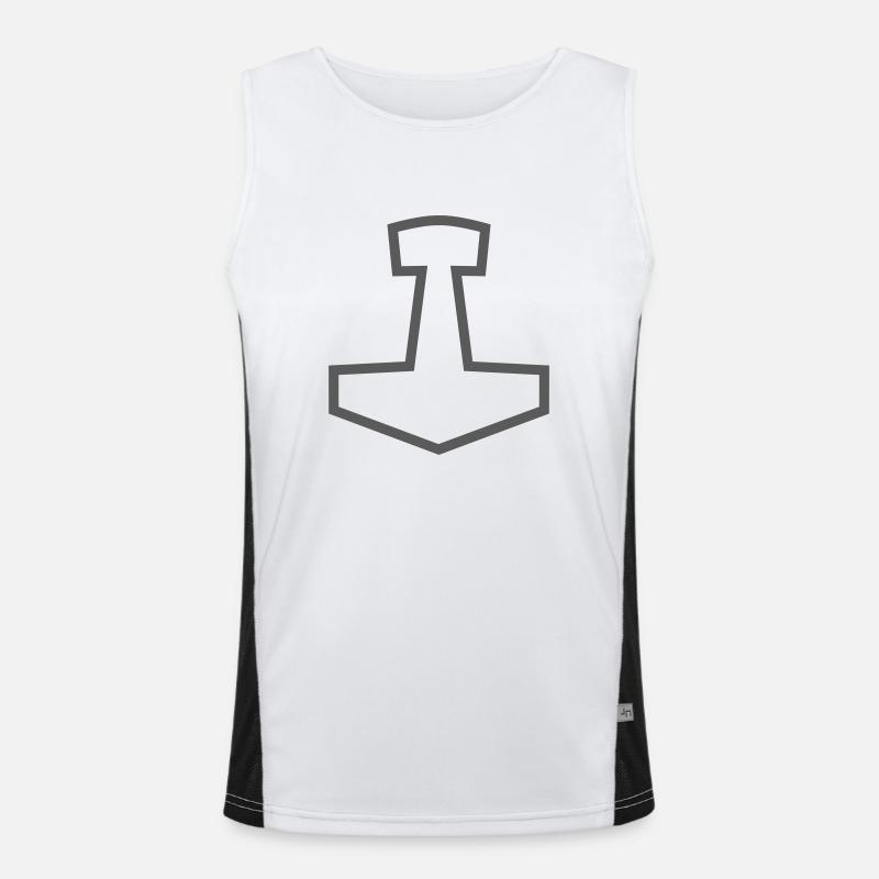 Mjölnir Funktionelles Kontrast-Tank Top für Männer 