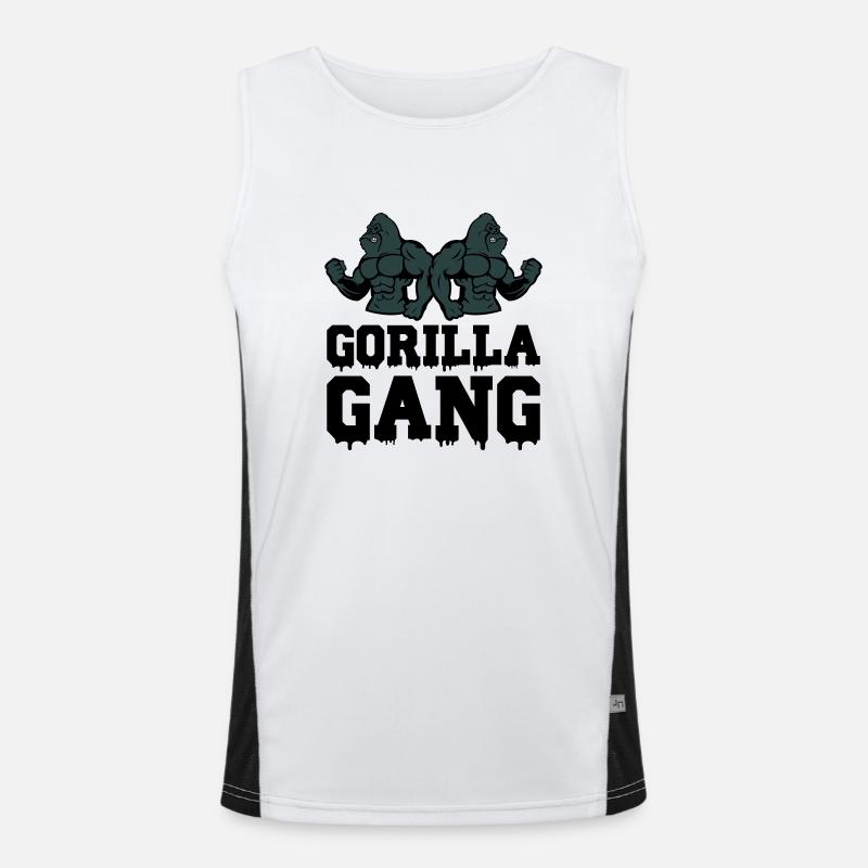 Gorilla Gang Men's Functional Contrast Tank Top 