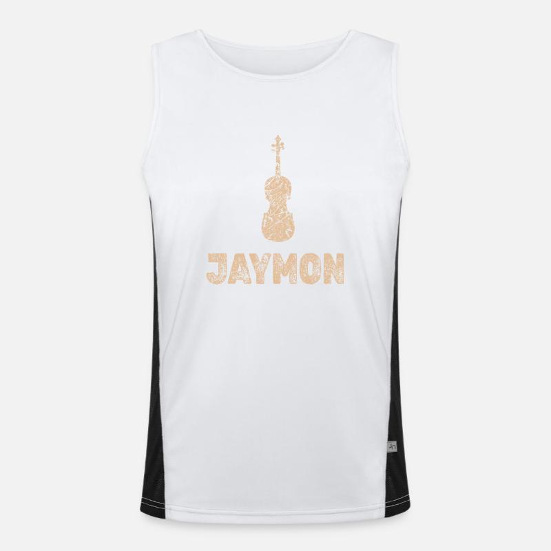 Bratsche Jaymon Funktionelles Kontrast-Tank Top für Männer 