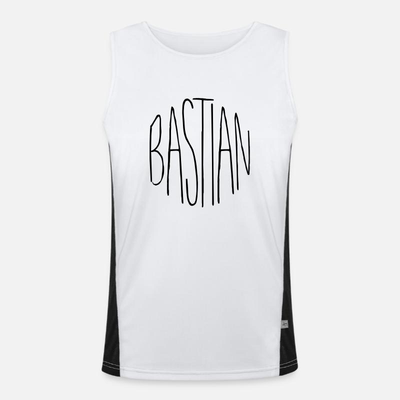 Bastian Men's Functional Contrast Tank Top 