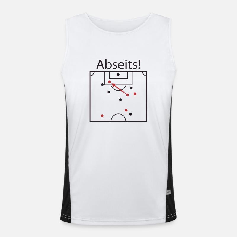 Offside Statement Men's Functional Contrast Tank Top 