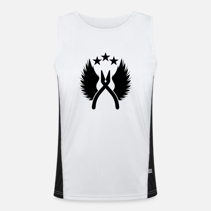 defuse kit Funktionelles Kontrast-Tank Top für Männer 