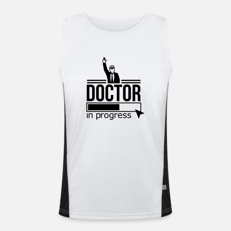 doctor Men's Functional Contrast Tank Top 