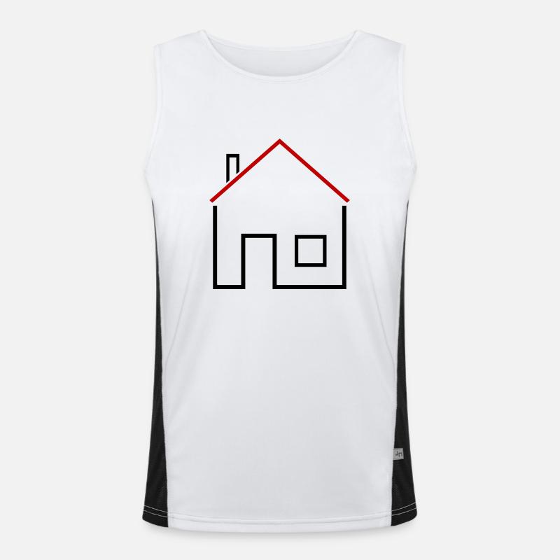 Maison Débardeur respirant contrasté Homme 