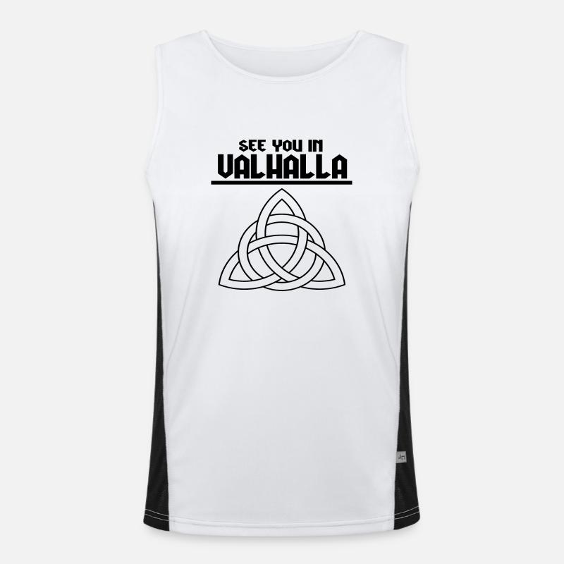 Valhalla Men's Functional Contrast Tank Top 