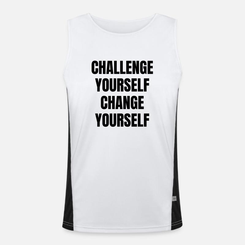 Challenge Funktionelles Kontrast-Tank Top für Männer 