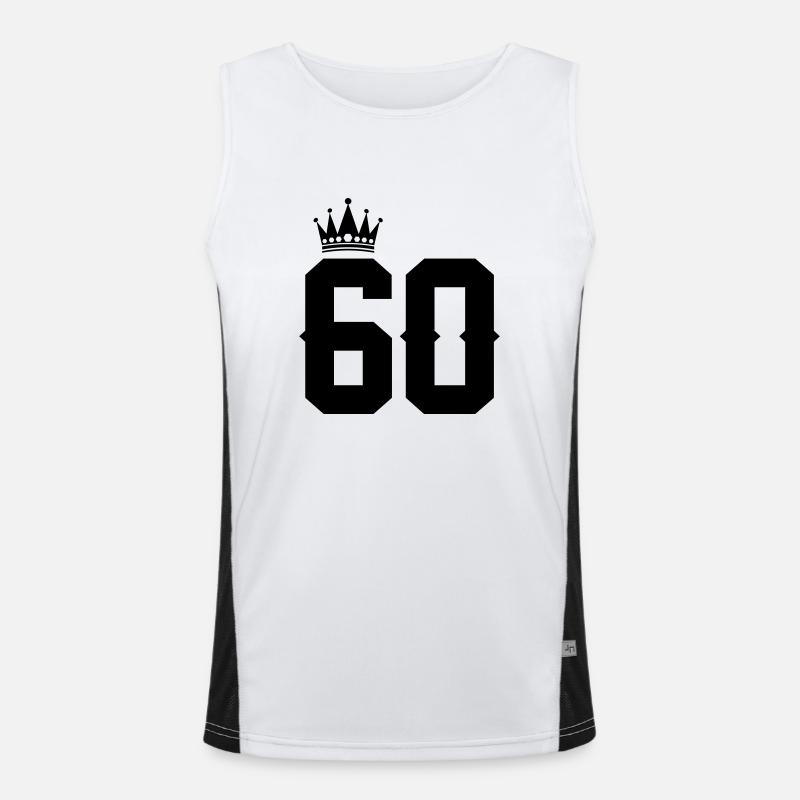 60 Funktionelles Kontrast-Tank Top für Männer 