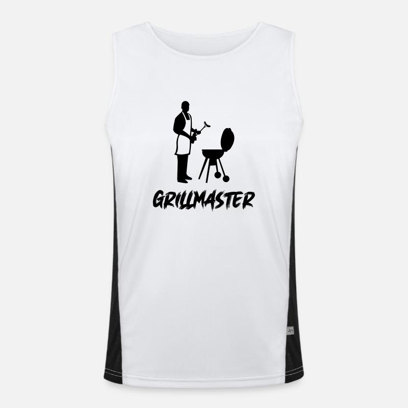 Grilling Grillmaster Men's Functional Contrast Tank Top 