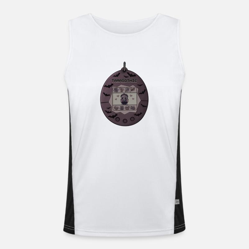 Tamagothic Men's Functional Contrast Tank Top 