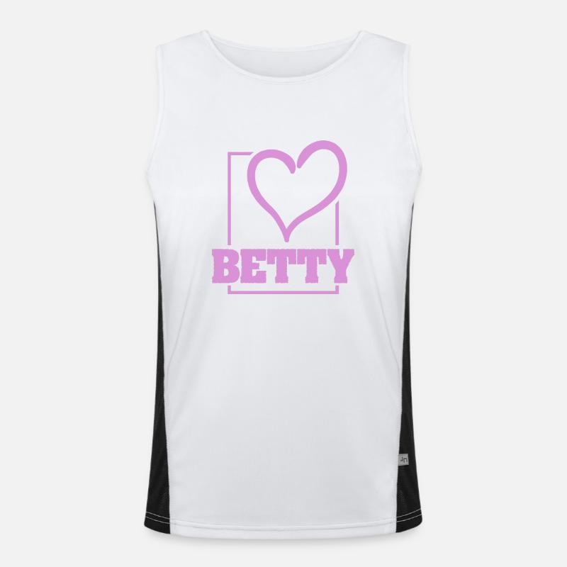 Betty as Bachelorette Men's Functional Contrast Tank Top 