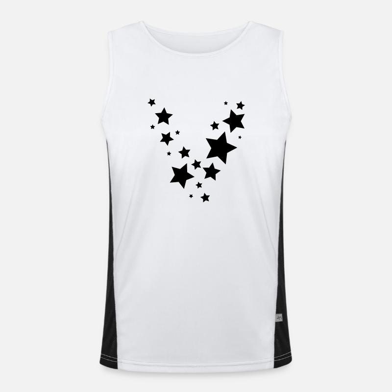 stars Men's Functional Contrast Tank Top 