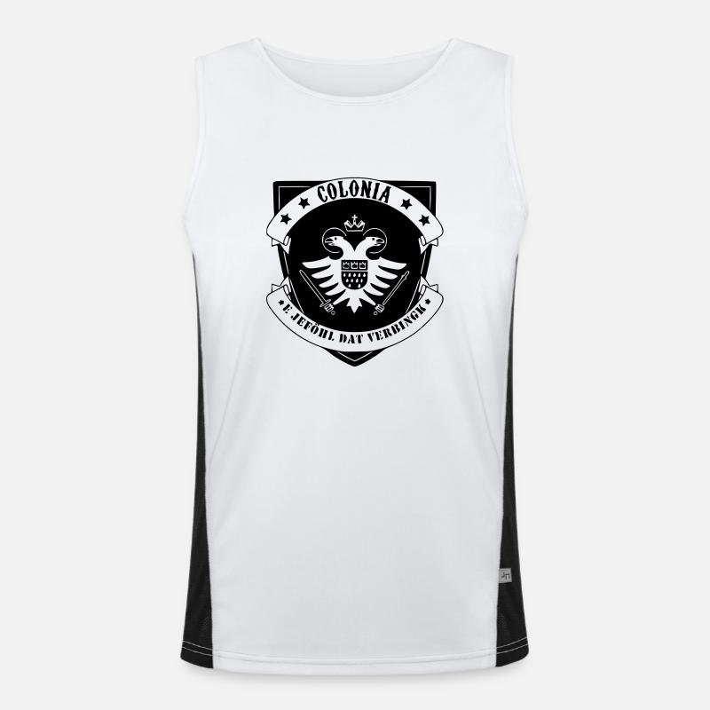 colonia_e_jefoehl_dat_verbingk Funktionelles Kontrast-Tank Top für Männer 