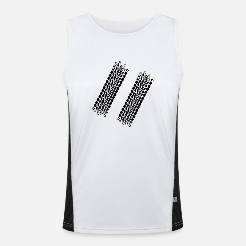 Tire Men's Functional Contrast Tank Top 