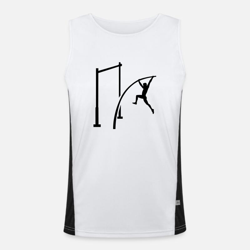 Pole vault Men's Functional Contrast Tank Top 