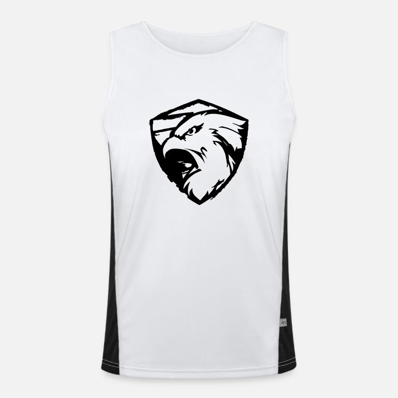 Mighty eagle Men's Functional Contrast Tank Top 