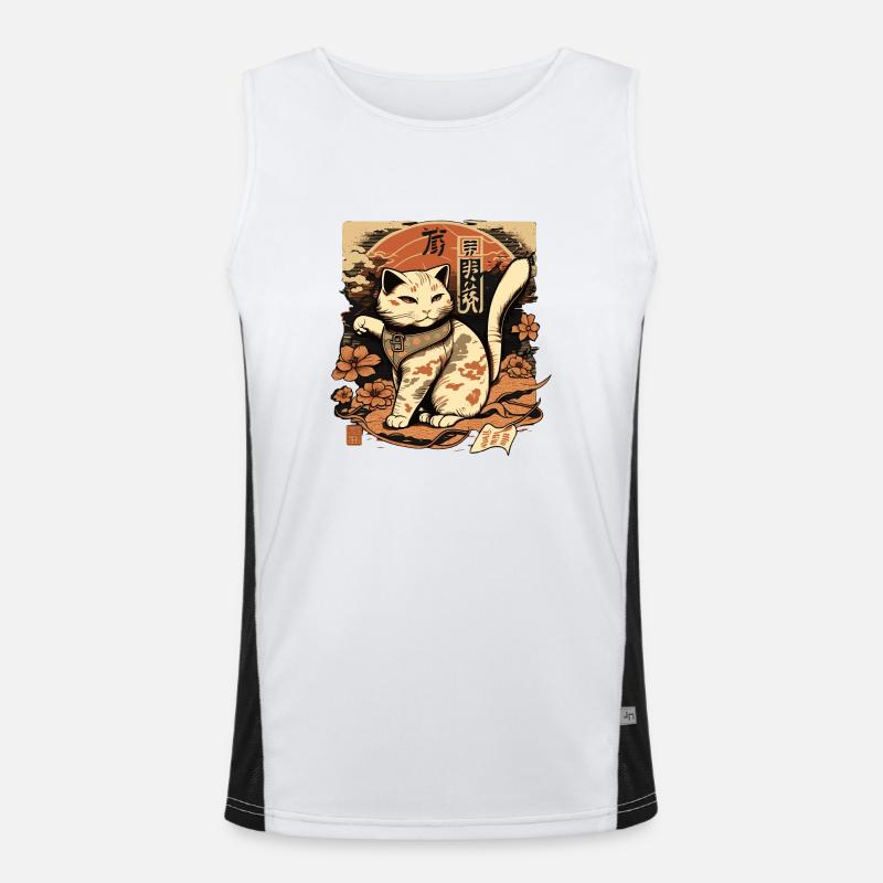 neko neko4 Débardeur respirant contrasté Homme 